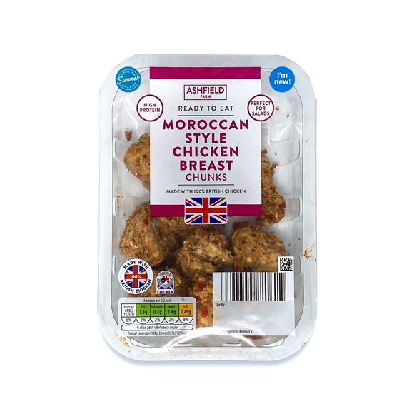 Ashfield Farm Moroccan Style Chicken Breast Chunks 180g